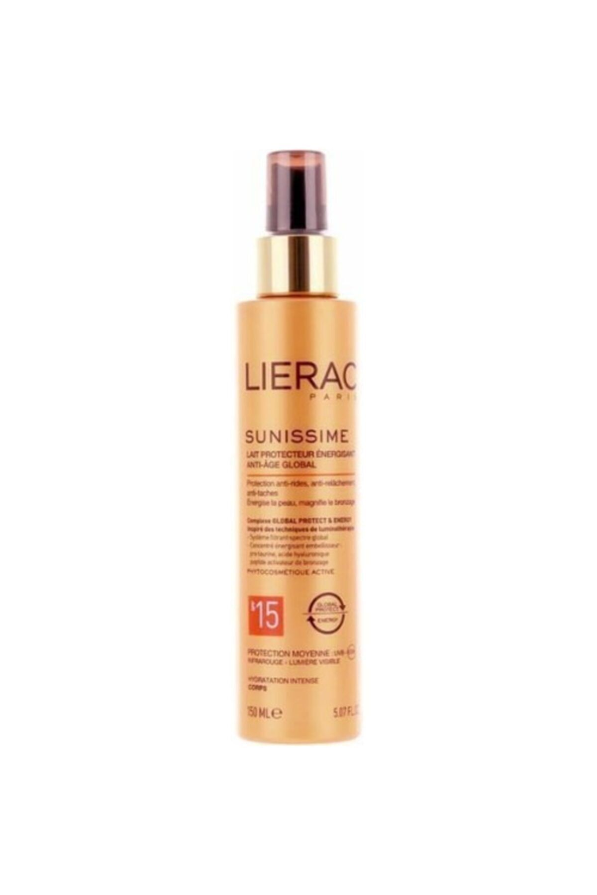 Lierac Paris Sunissime Energizing Protective Milk SPF15 150 ml - Puansız