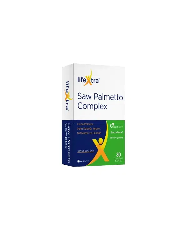 Lifextra Saw Palmetto Complex 30 Yumuşak Kapsül