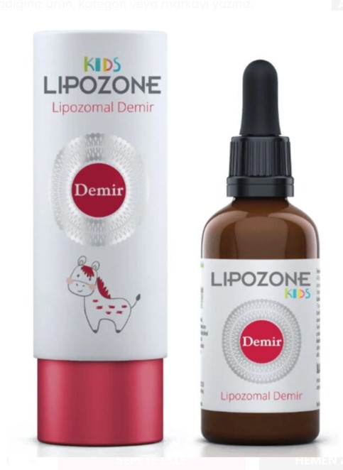 Lipozone Kids Lipozomal Demir Drop 15 ml