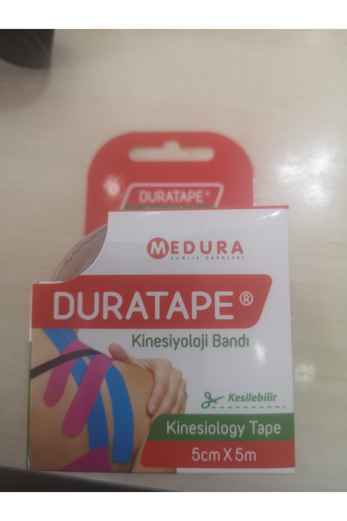 MEDURA Duratape Kinesiyoloji Bandı 5cm X 5xm - Ten