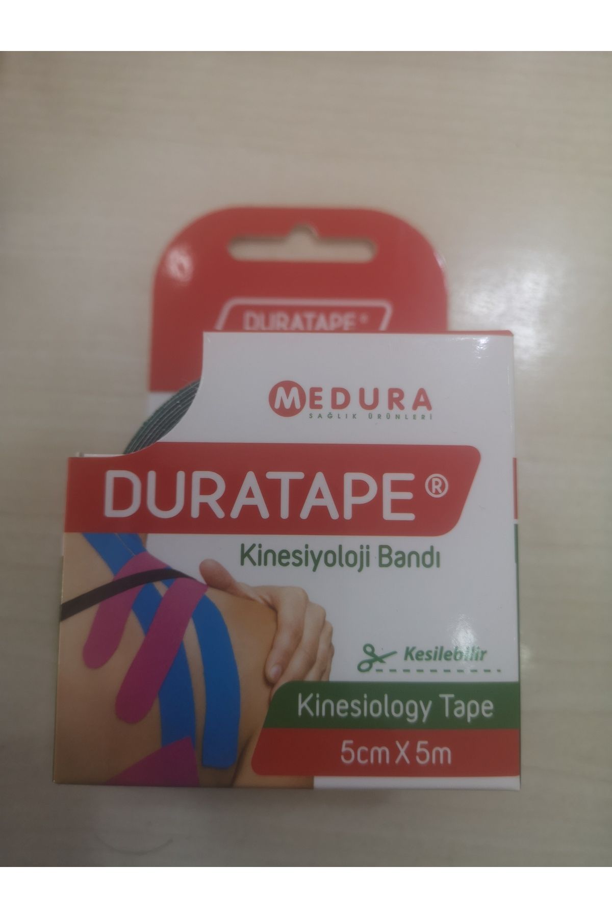 MEDURA Duratape Kinesiyoloji Bandı 5cm X 5xm - Yeşil