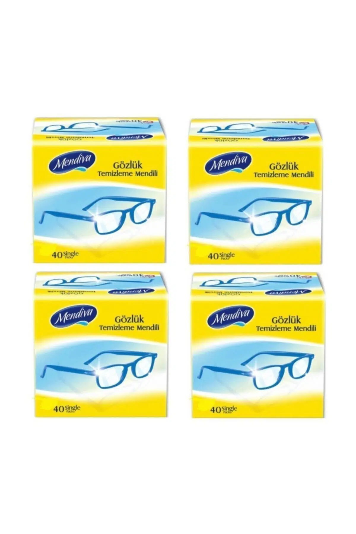 Mendiva Gözlük Temizleme Mendili 40'lı