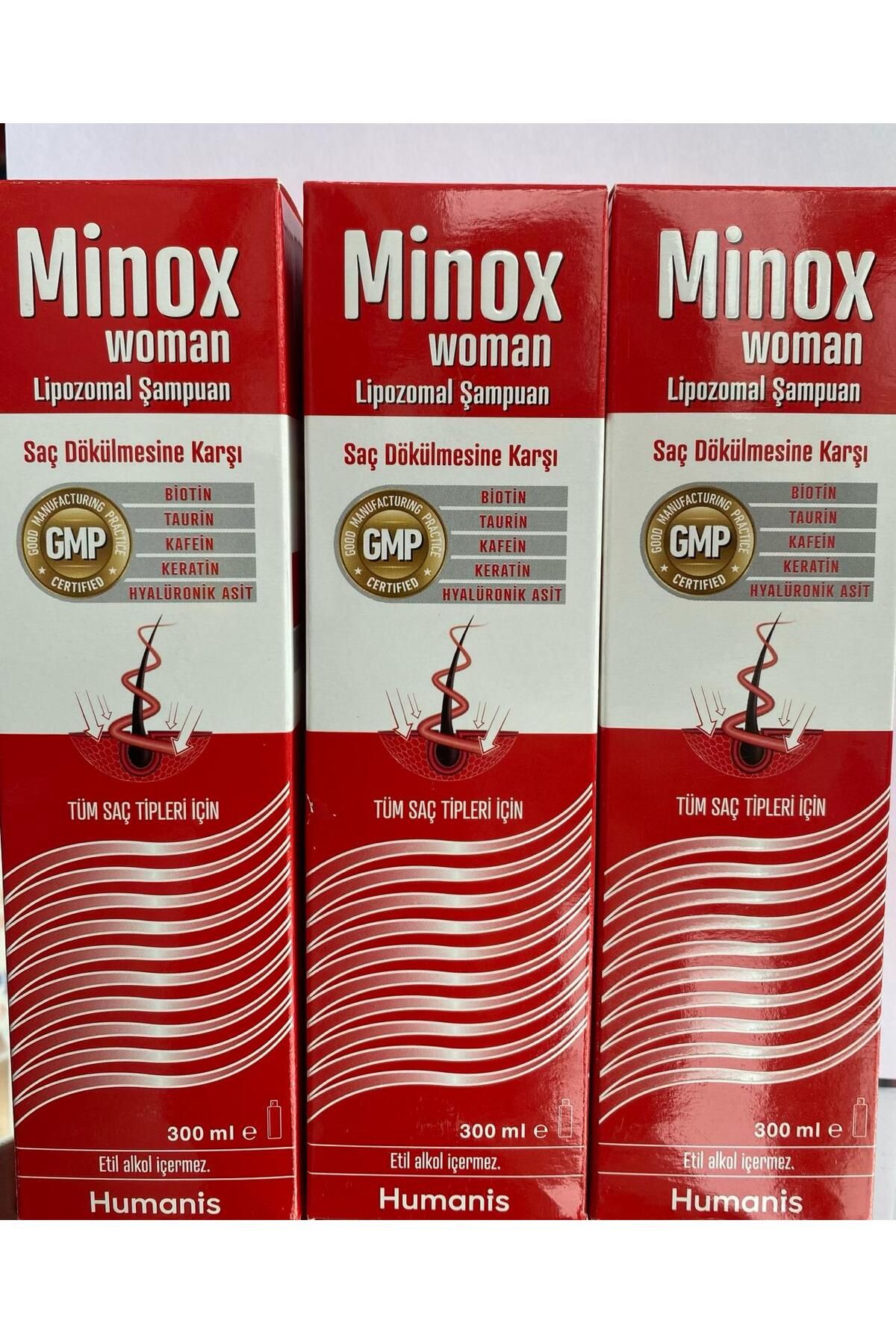 Minox Women Saç Dökülmesine Karşı Lipozomal Şampuan 300 ml