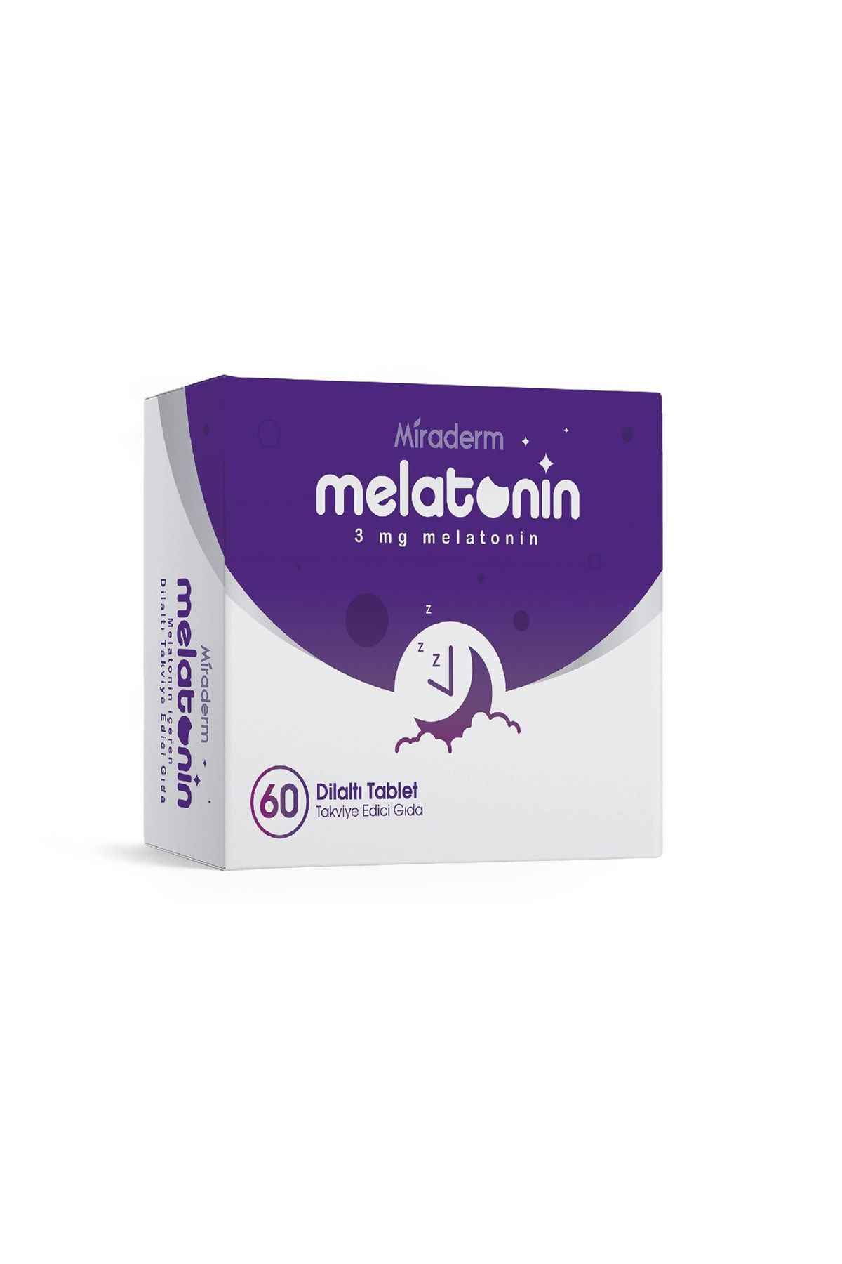 Miraderm Melatonin Dil Altı 60 Tb