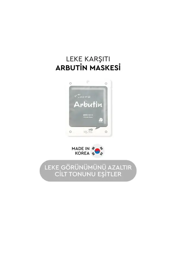 Mjcare Arbutin Özlü Yüz Maskesi 