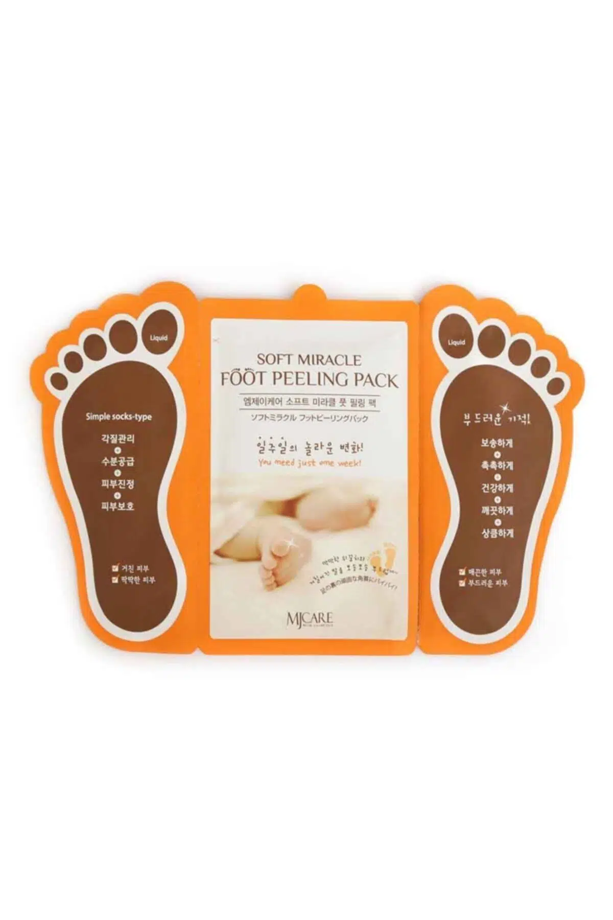 Soft Miracle Ayak Peeling Maskesi 15 ml