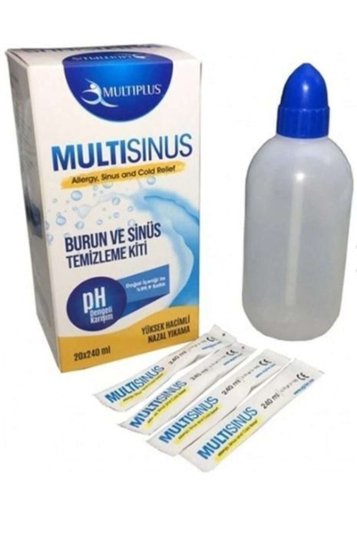 Multiplus Burun Ve Sinüs Temizleme Kiti 20*240 ml