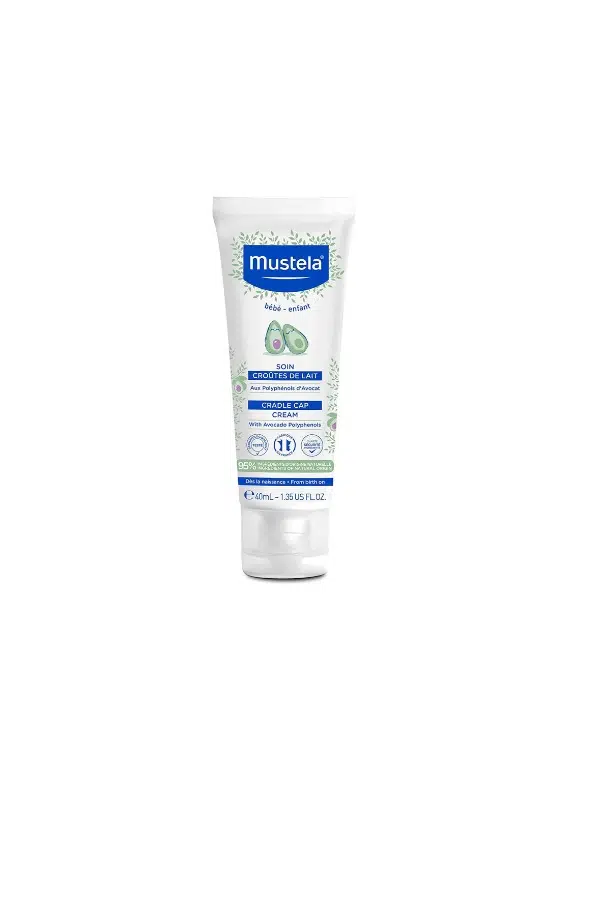 Mustela Cradle Cap Cream Saç Pullanmalarına Karşı Bakım Kremi 40 ml
