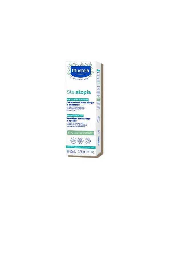 Mustela Stelatopia Emollient Face Cream 40 ml