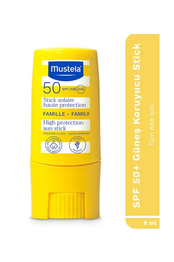 Mustela Very High Protection Sun Stick SPF50+ 9 ml