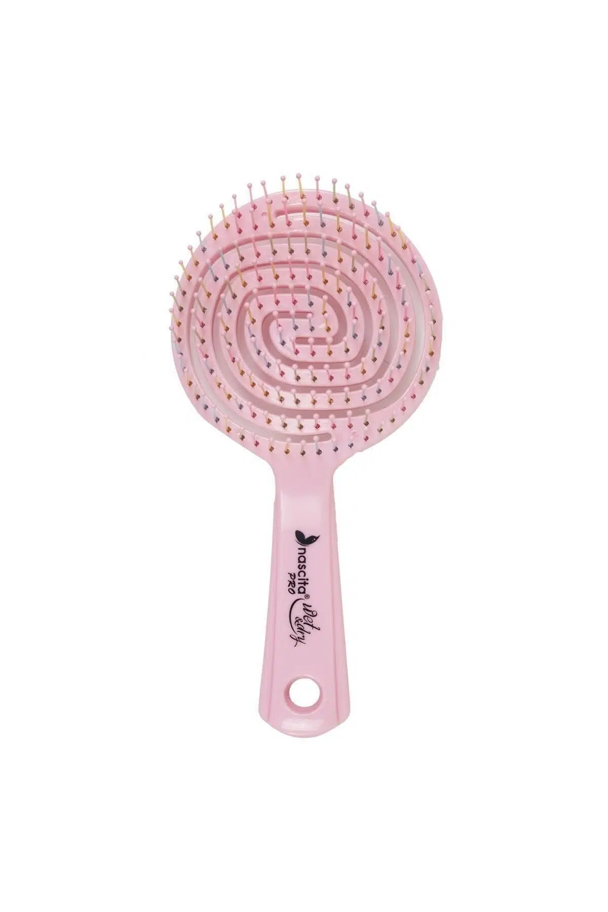 Nascita 3D Flexi Kontrol Açma Tarama Saç Fırçası Pembe 40