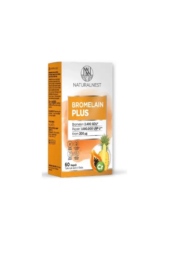 Naturalnest Bromelain Extra 60 Tablet