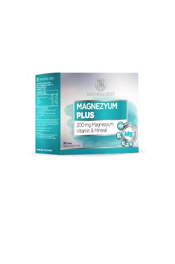 Naturalnest Magnezyum Plus 30 Saşe