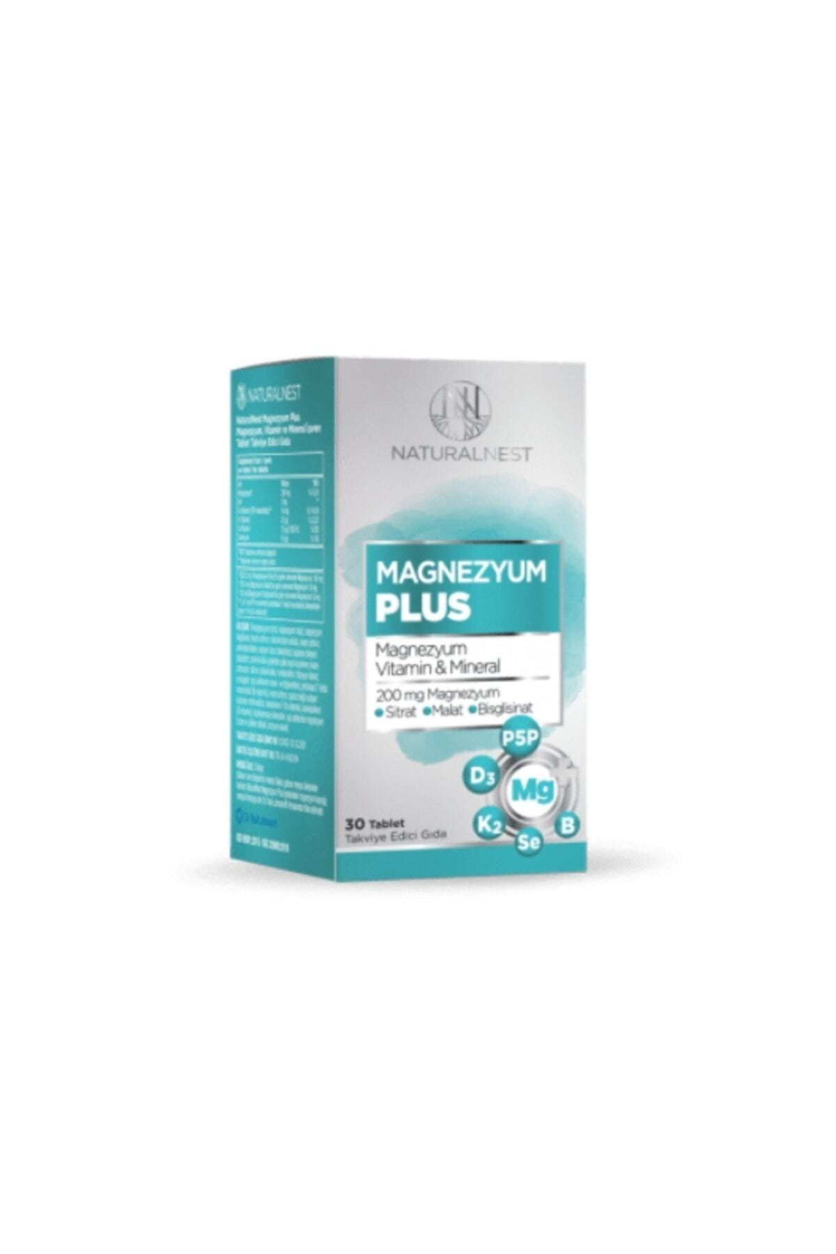 Naturalnest Magnezyum Plus 30 Tablet