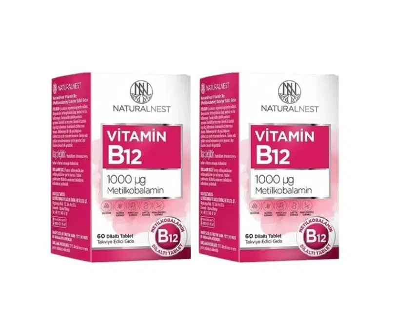 Naturalnest Vitamin B12 60 Tablet - Fırsat Paketi