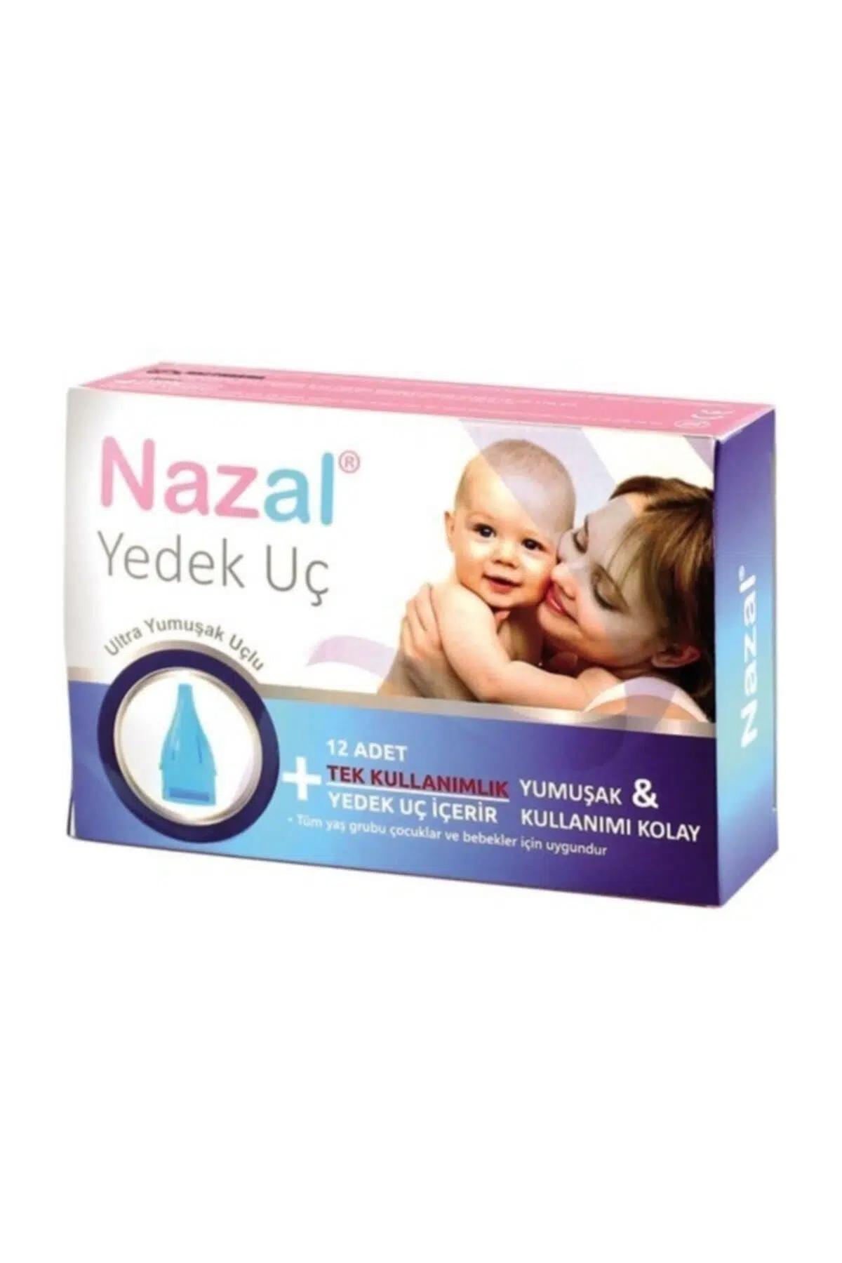 Nazal Burun Aspiratörü Yedek Uç 12'li