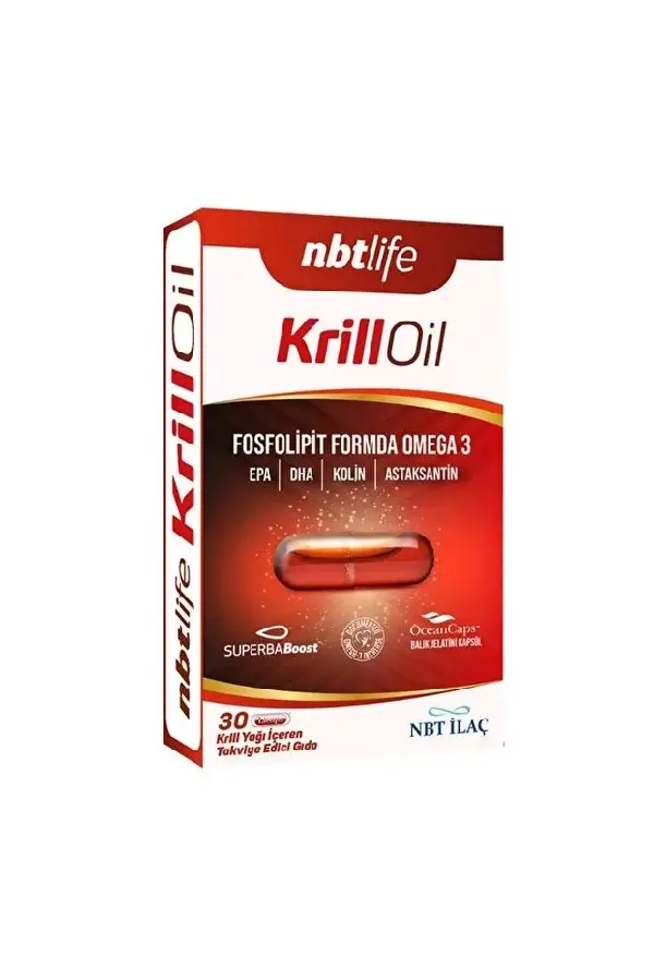 NBT Life Krill Oil 30 Kapsül