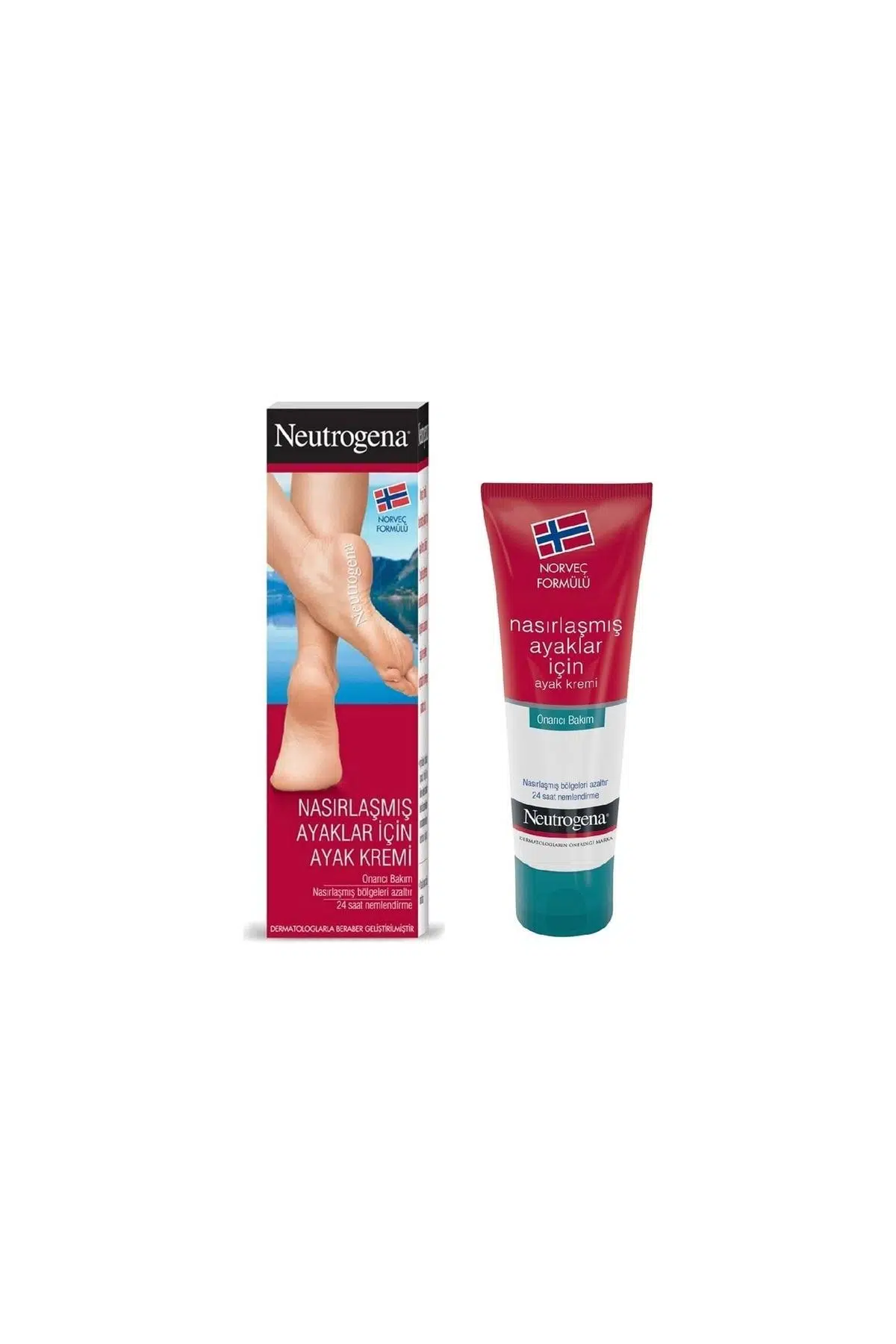 Neutrogena Onarıcı Bakım Çatlak Topuklar İçin Ayak Bakım Kremi 50 ml