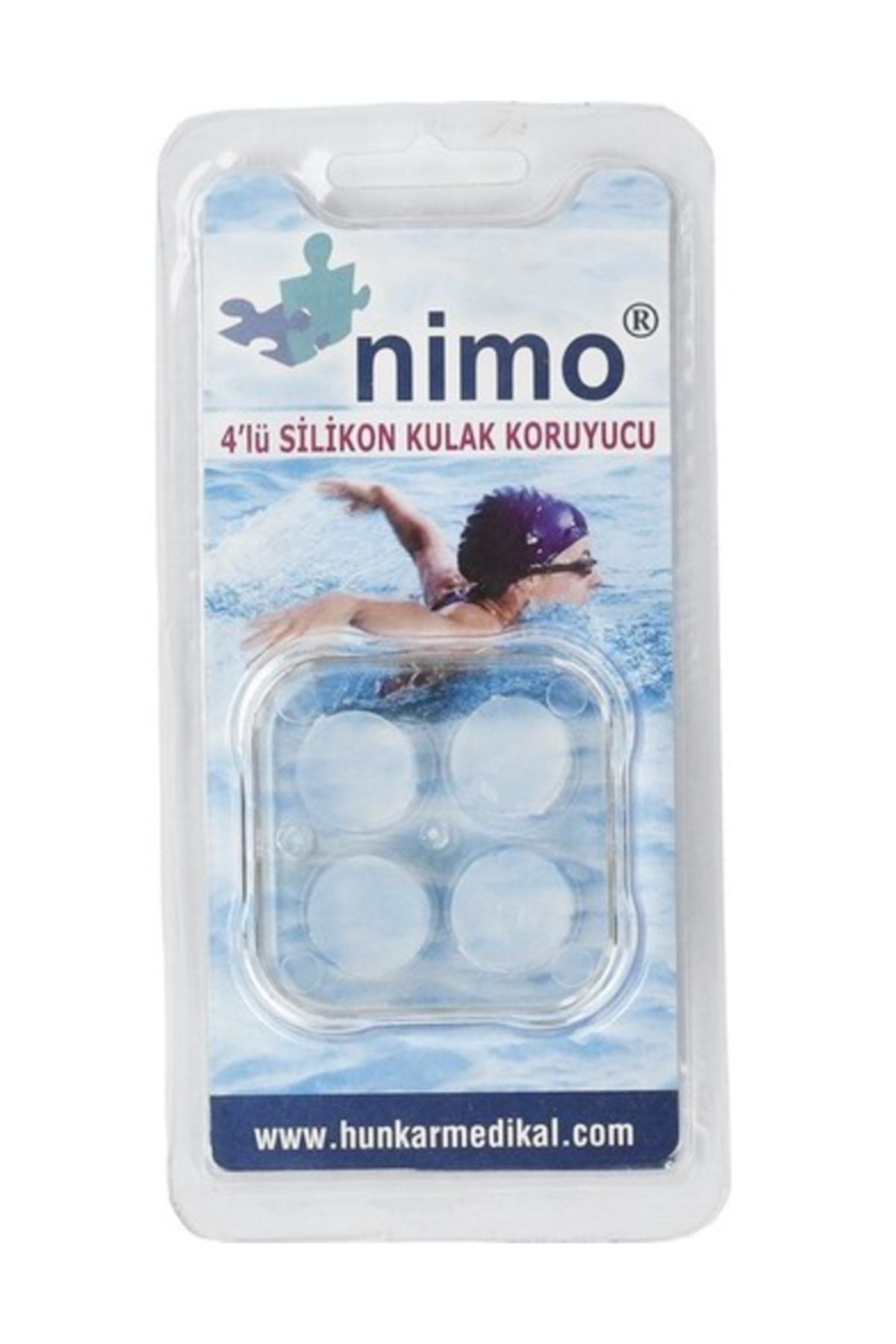 Nimo 4lü Silikon Kulak Koruyucu