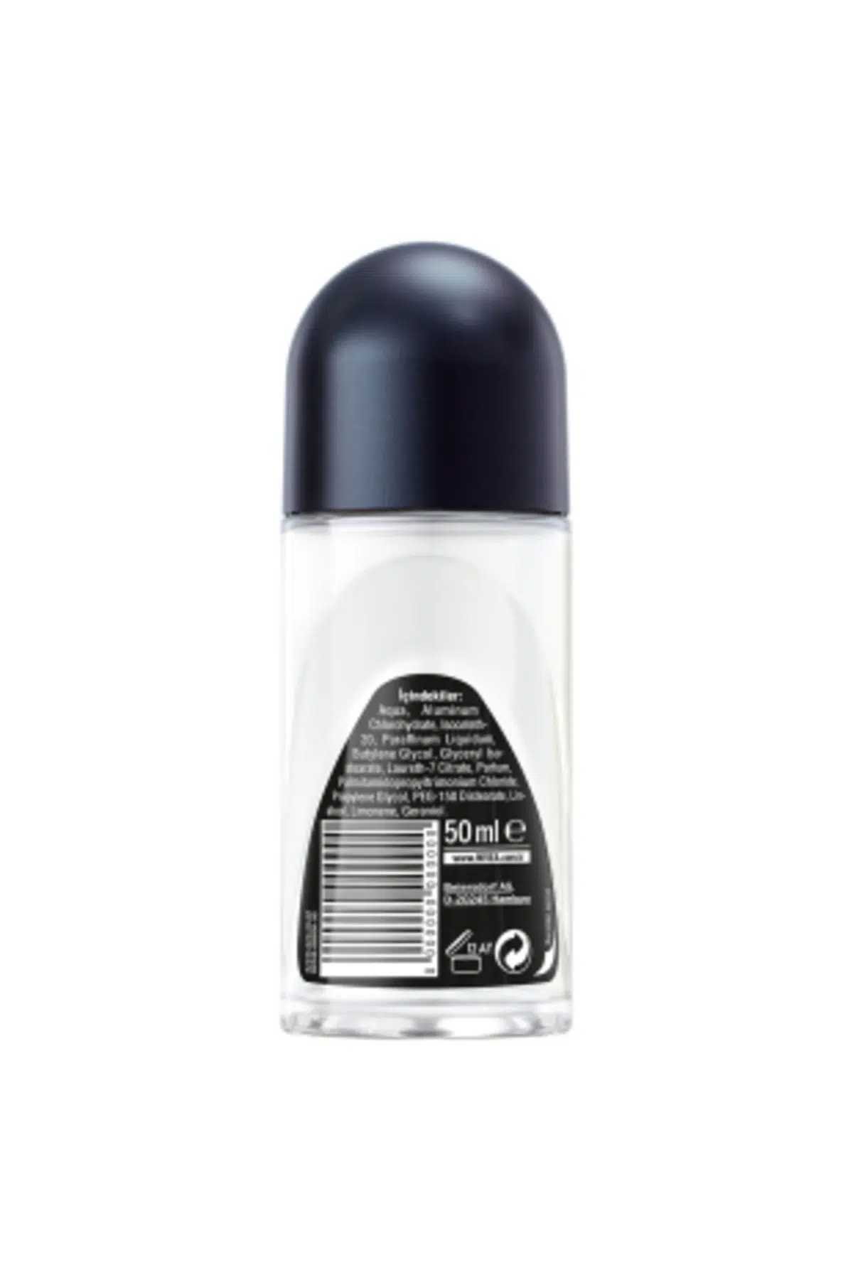 Nivea Black & White Invisible Roll-On For Men Original 50 ml