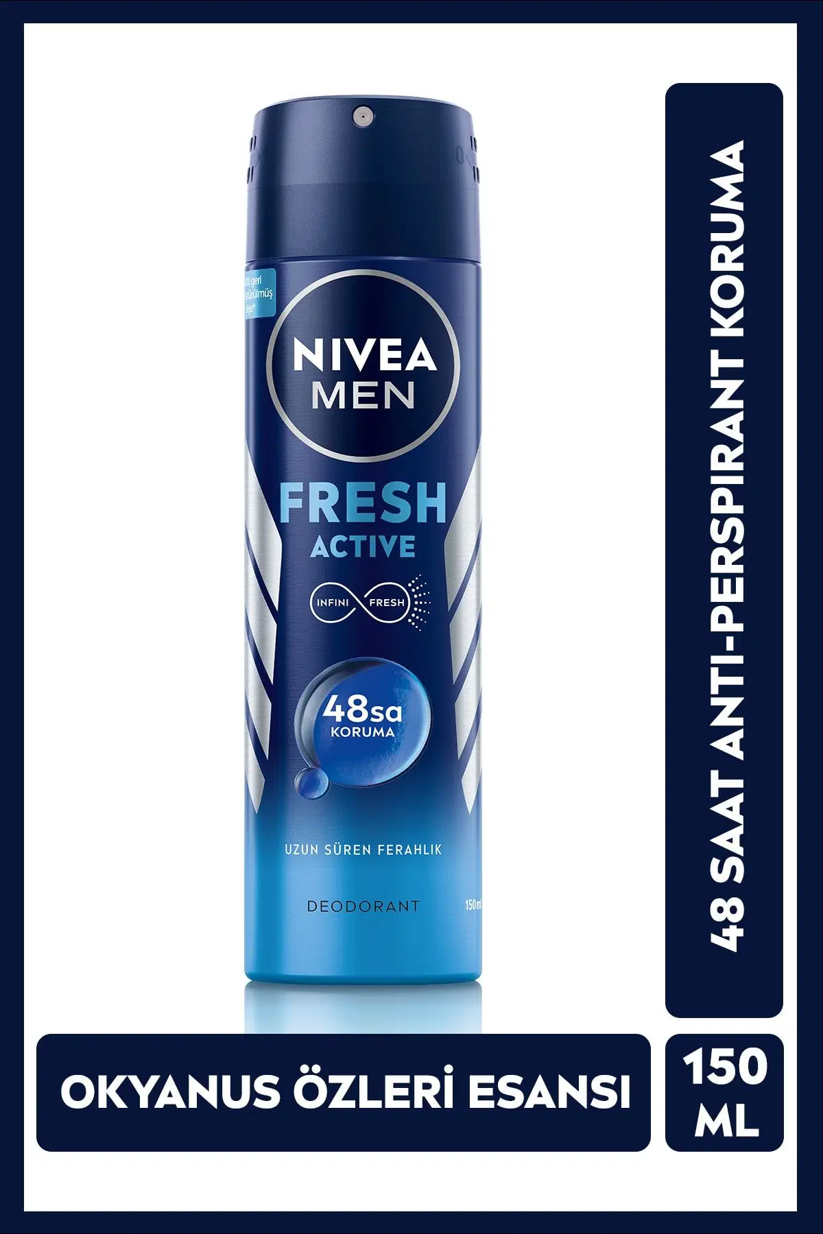 Nivea Men Deodorant Sprey Fresh Active 150 ml