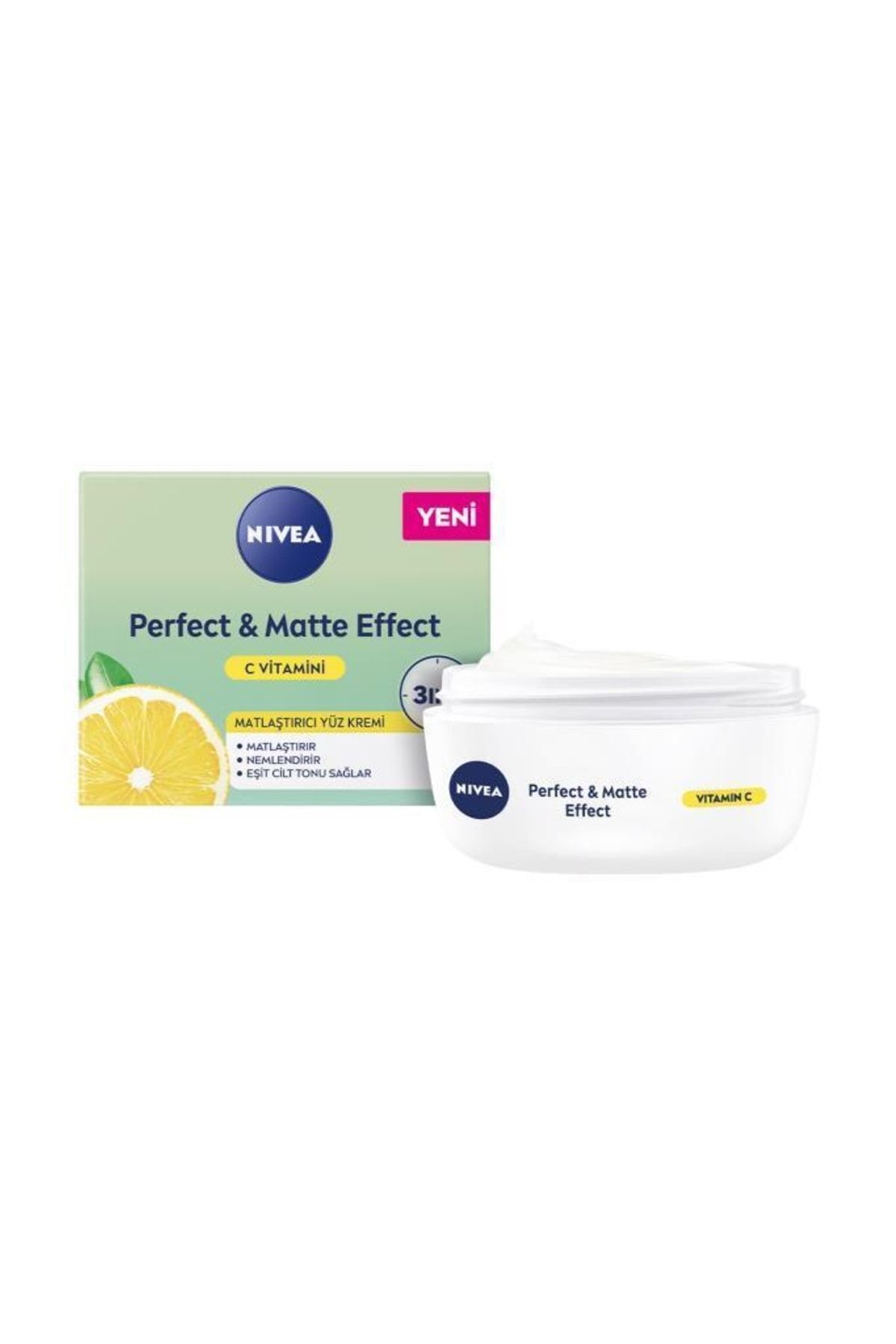 Nivea Yüz Bakım Kremi Perfect & Matte C Vitaminli 50 ml