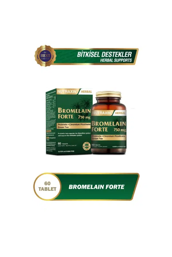 Nutraxin Bromelain Forte 60 Tablet