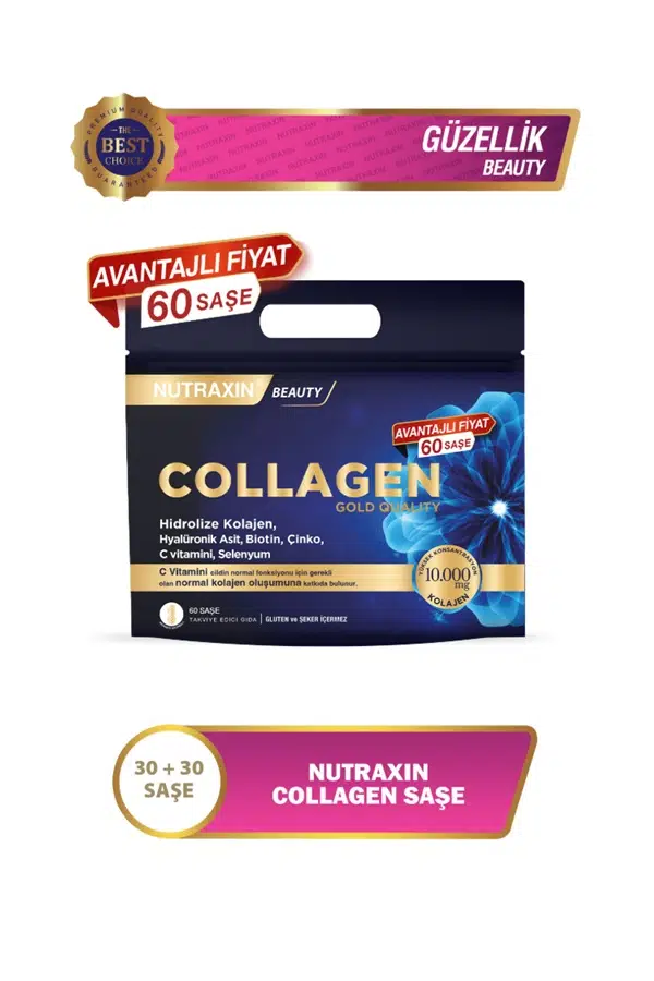 Nutraxin Collagen Gold Quality 10.000 mg 60 Saşe