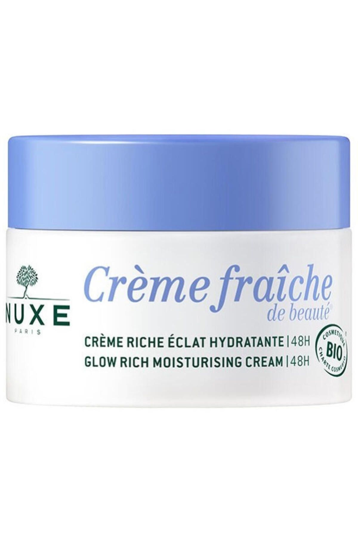 Nuxe Creme Fraiche De Beaute Glow Rich Moisturizing Cream - Nemlendirici Bakım Kremi 3264680037375