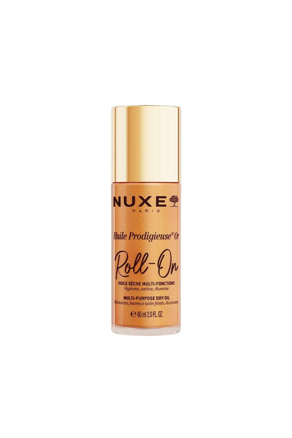 Nuxe Huile Prodigieuse Or Altın Parıltılı Çok Amaçlı Kuru Yağ Roll-On 60 ml