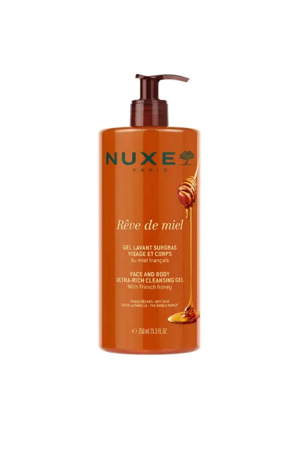 Nuxe Reve De Miel Hassas Ciltler İçin Yüz ve Vücut Yıkama Jeli 750 ml