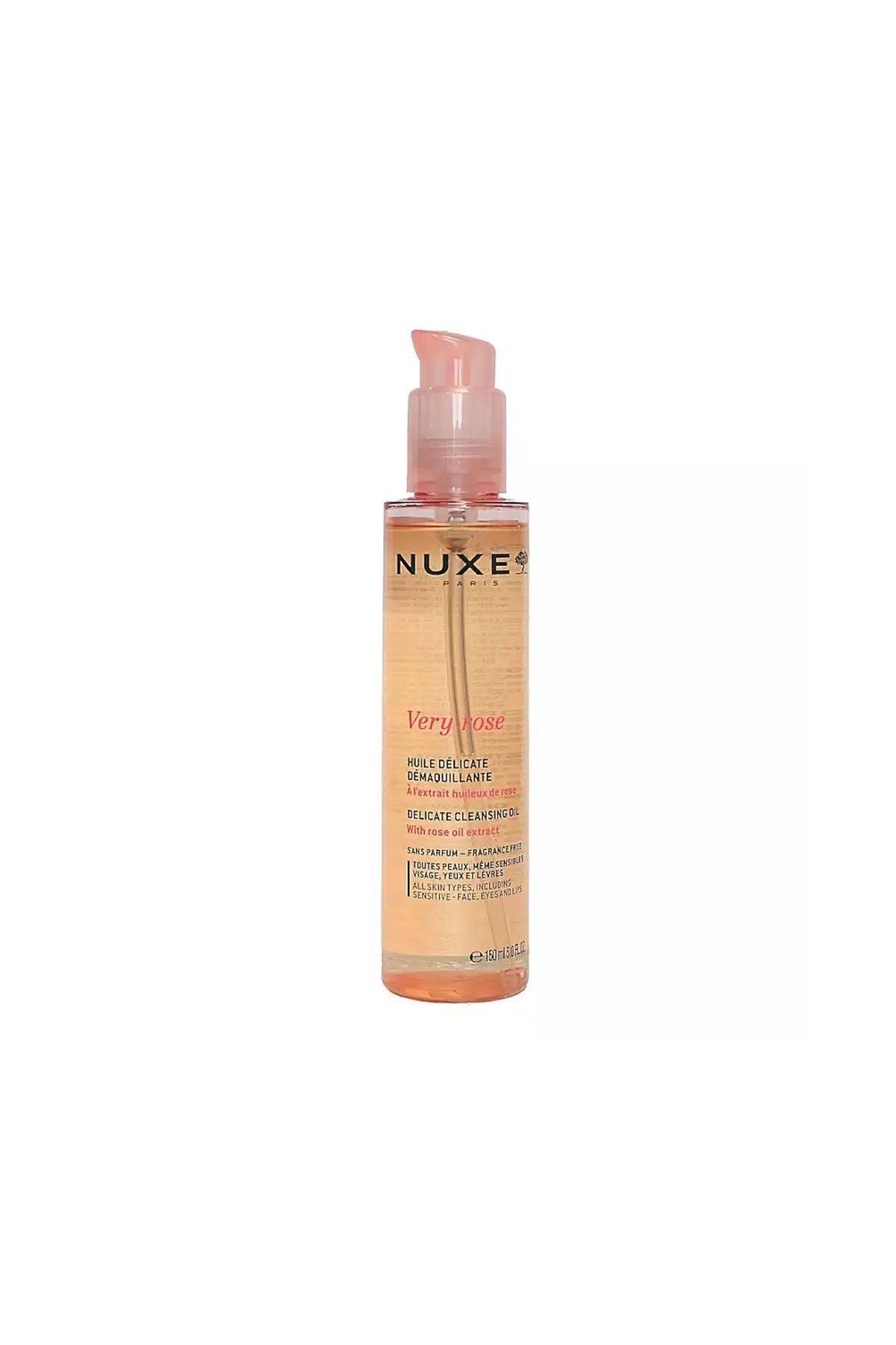 Nuxe Very Rose Hassas Ciltler İçin Temizleme Yağı 150 ml
