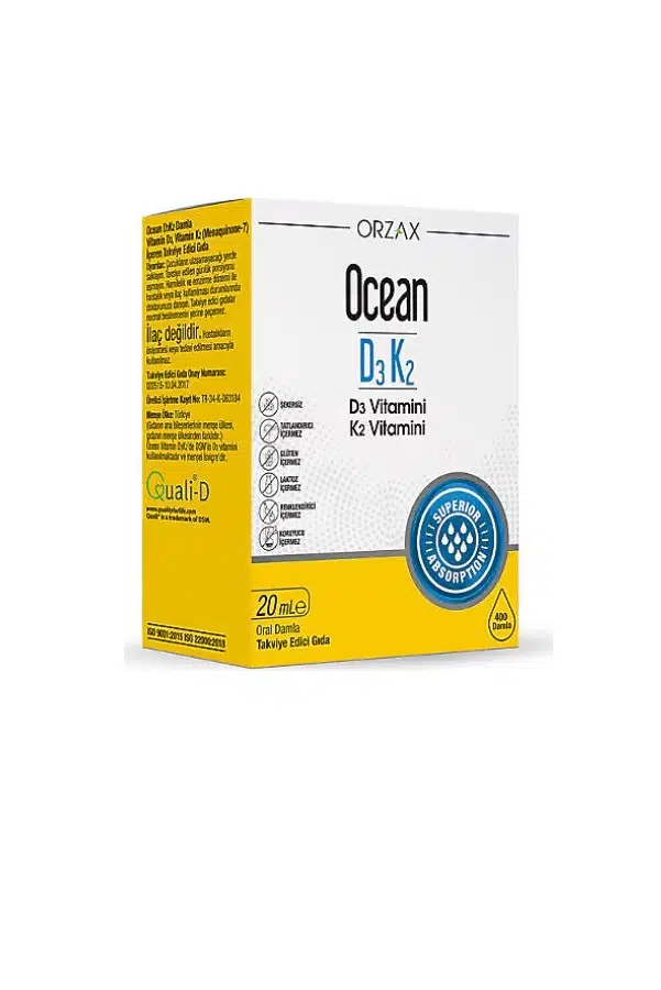 Ocean D3K2 Damla 20 ml