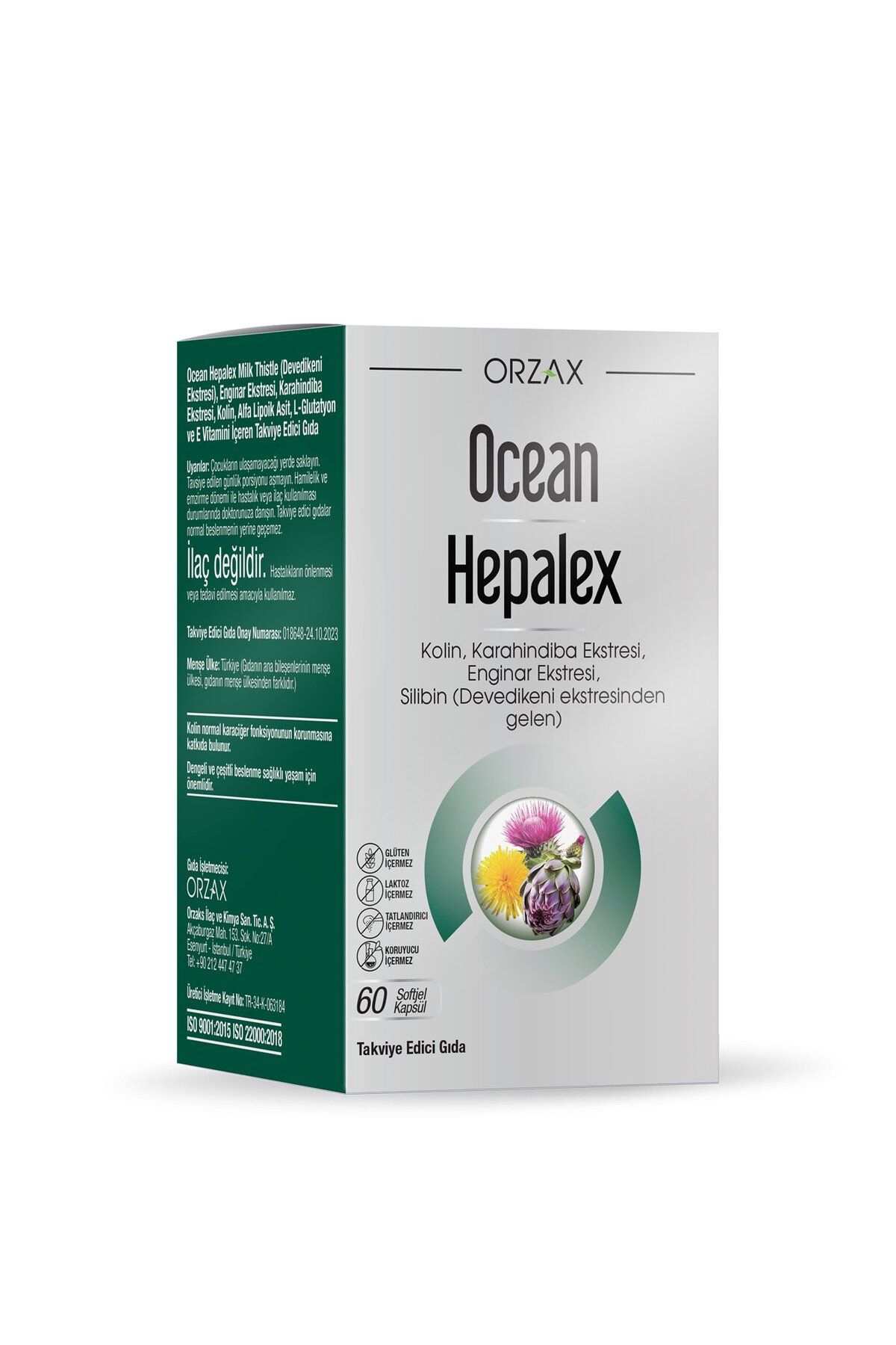 Ocean Hepalex 60 Softjel Kapsül
