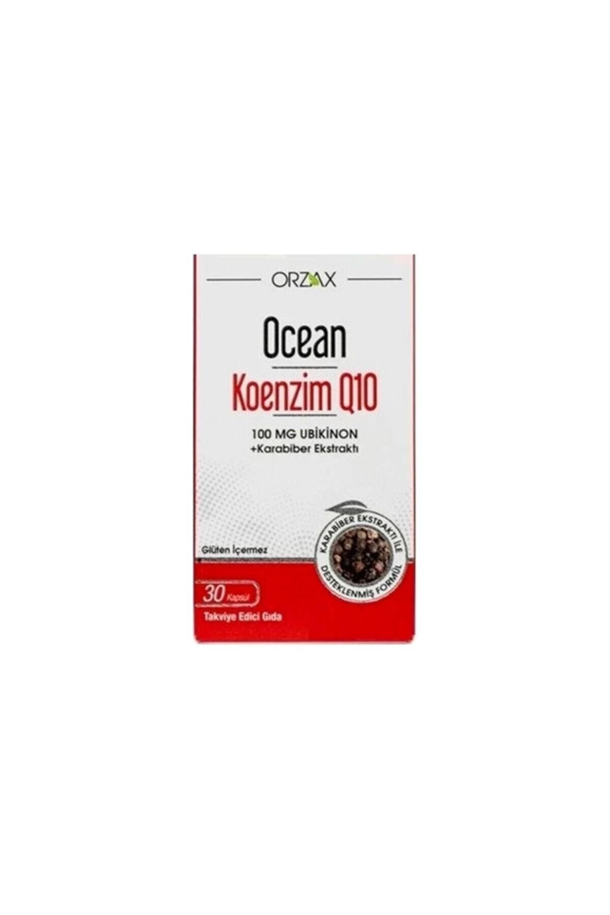 Ocean Koenzim Q10 100 mg Ubikinon 30 Kapsül