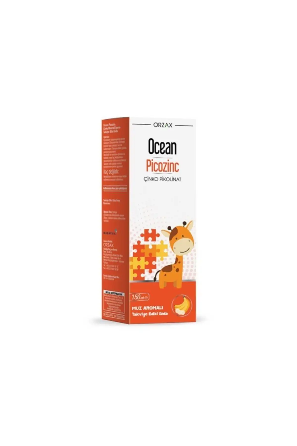 Ocean Ocean Picozinc Şurup 150 Ml