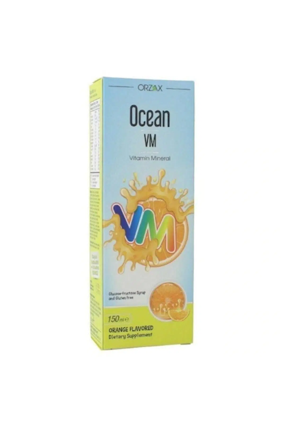 Ocean Vm Portakal Aromalı Şurup 150 ml