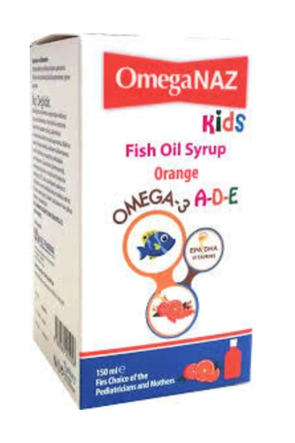 Omeganaz Kids Balık Yağı Portakallı 150 ml
