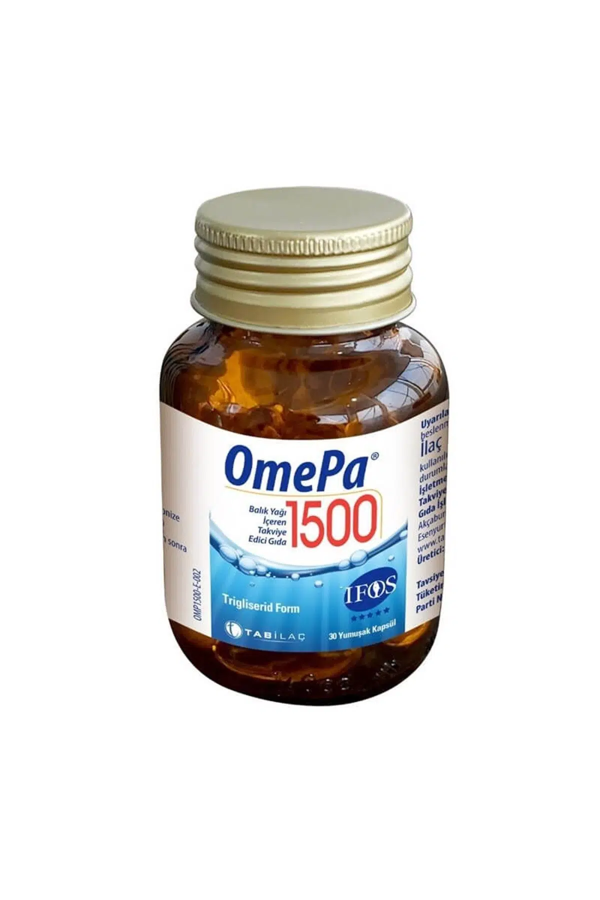 Omepa Balık Yağı 1500 mg 30 Kapsül