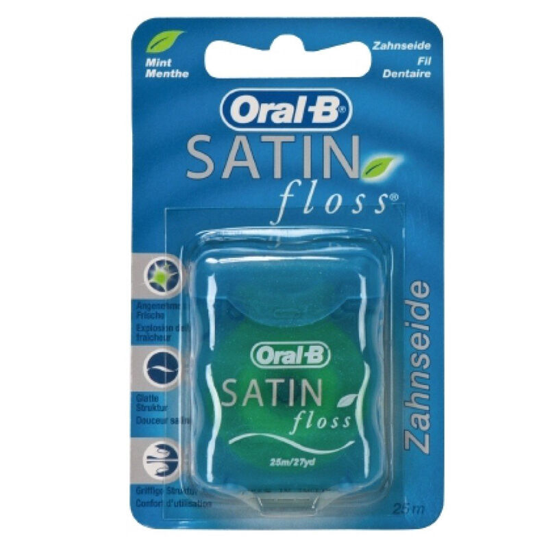 Oral-B Diş İpi Satin Floss Naneli 25 m