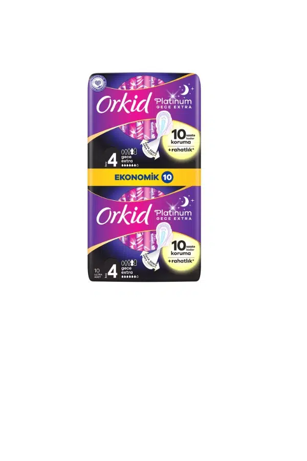 Orkid Platinum Gece Ekstra Boy 4 10lu