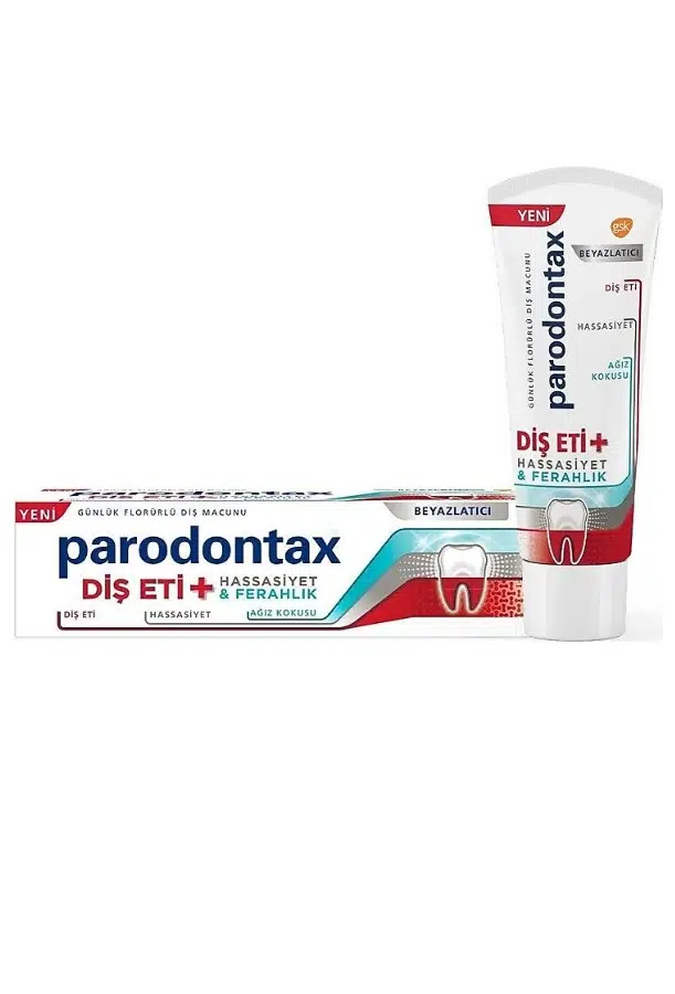 Parodontax Diş Eti Hassasiyet Ferahlık Beyazlatıcı Diş Macunu 75 ml