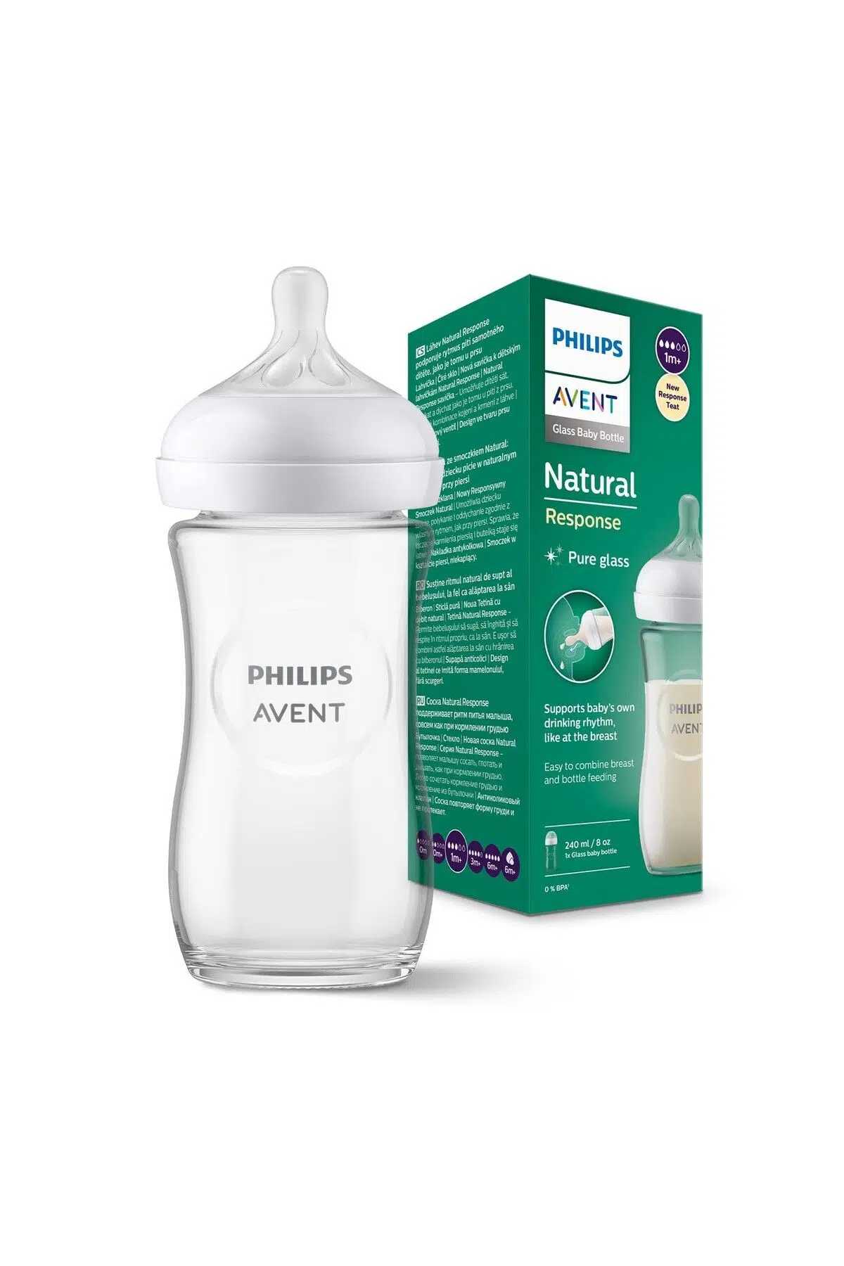 Philips Avent Doğal Tepkili Natural Response Cam Biberon 240ml 1 Ay