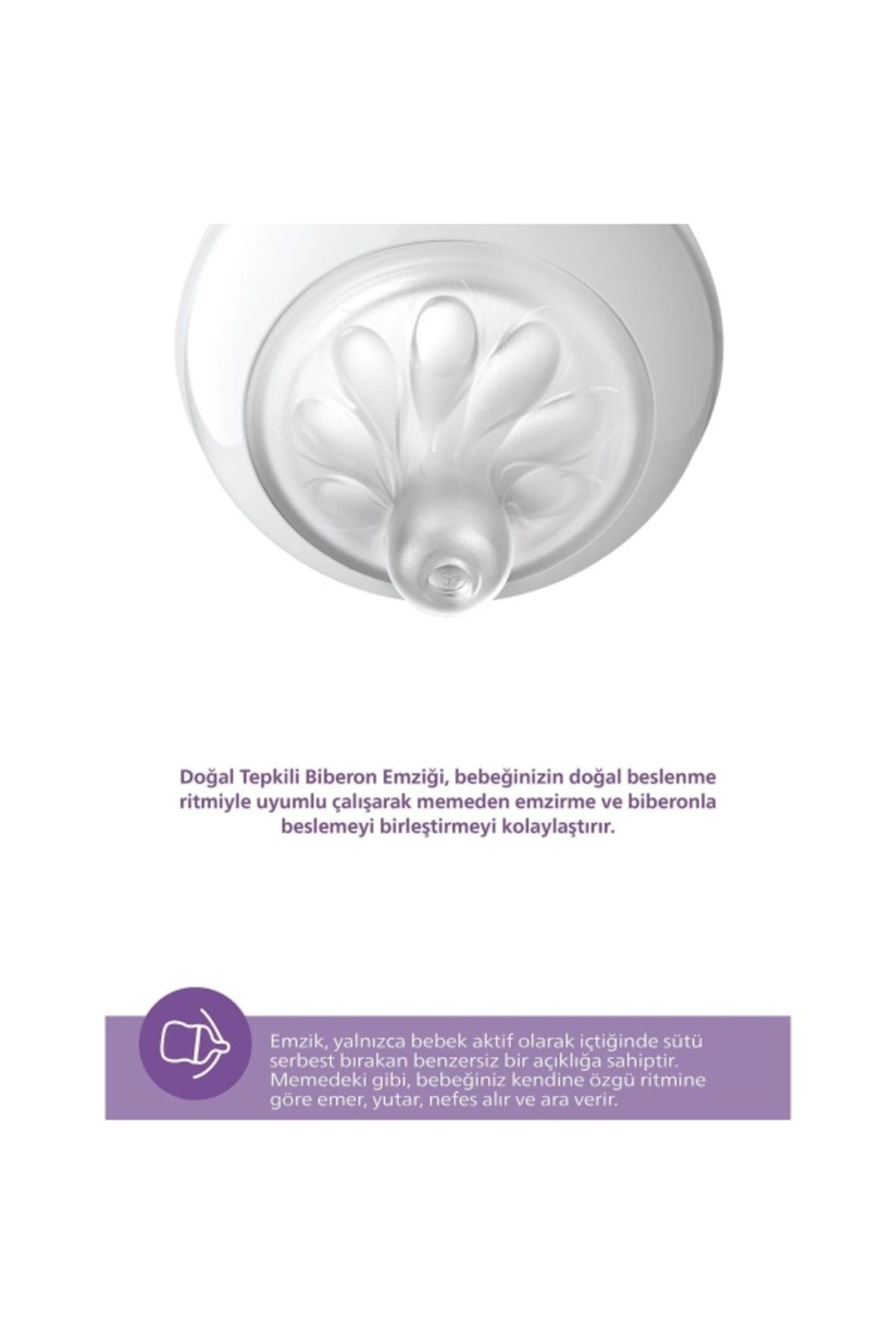 Philips Avent Doğal Tepkili Natural Response Pp Biberon 260ml 1 Ay