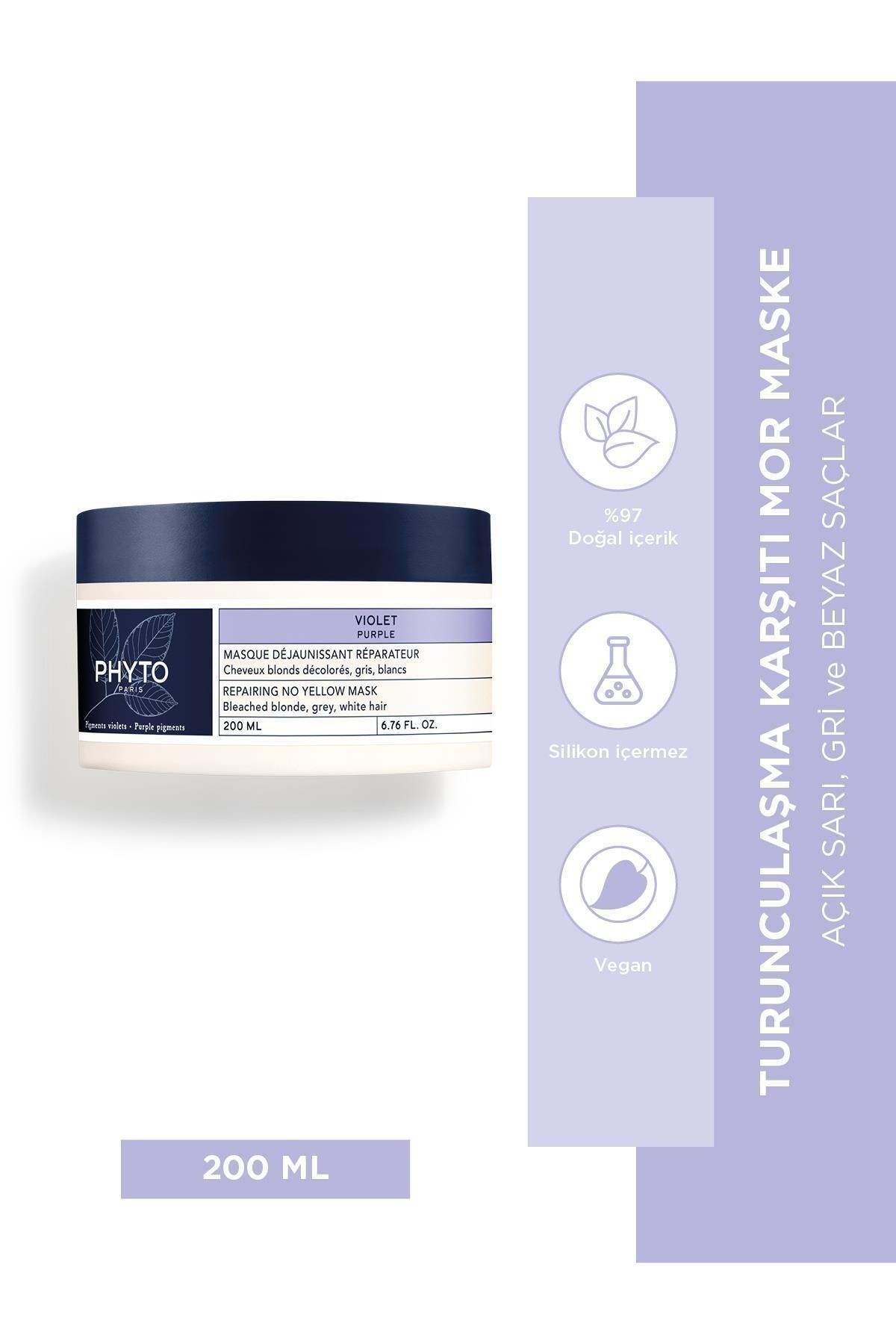 Phyto Purple Turunculaşma Karşıtı Mor Maske 200ml