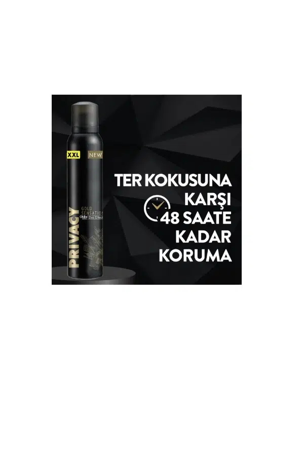 Privacy Gold Sensation Erkek Deodorant 200 ml