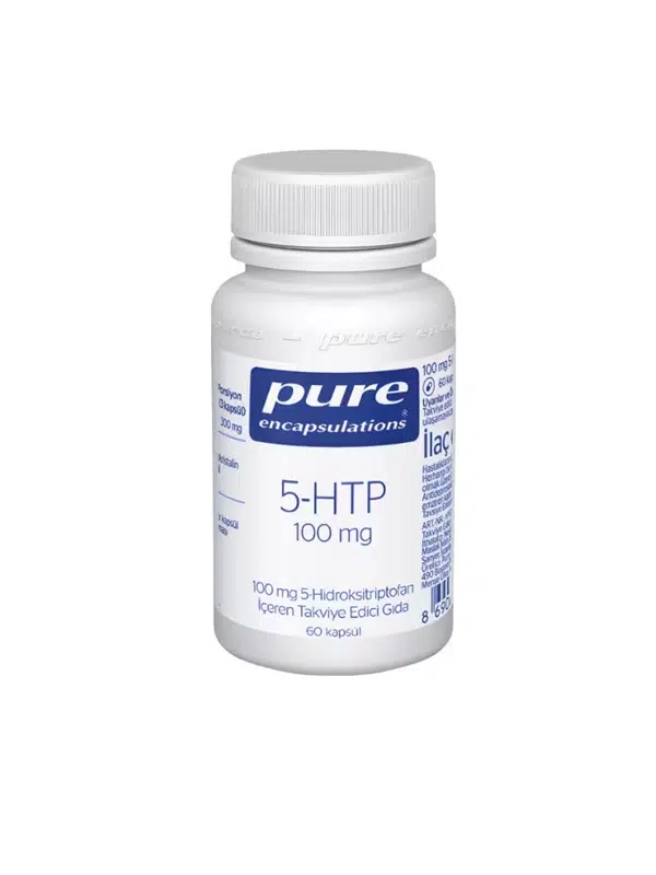 Pure Encapsulations 5 HTP 100 mg 60 Kapsül