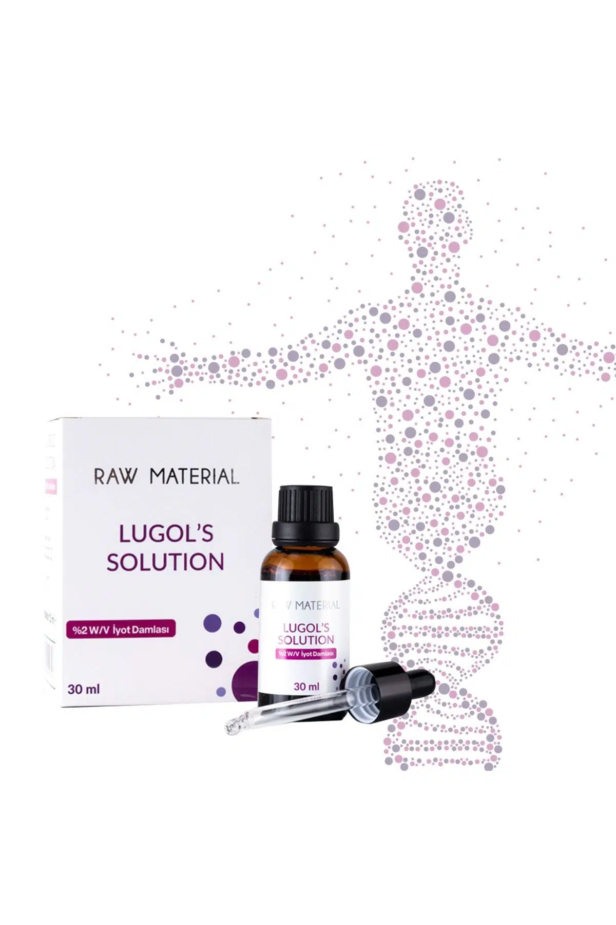 Raw Material Lugol's Solution Iyot %2 Damla 30 ml