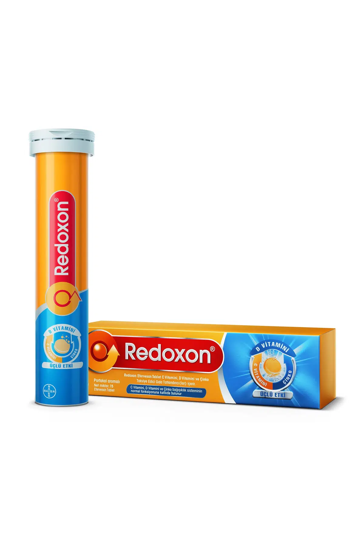 Redoxon 3'lü Etki 15 Efervesan Tablet