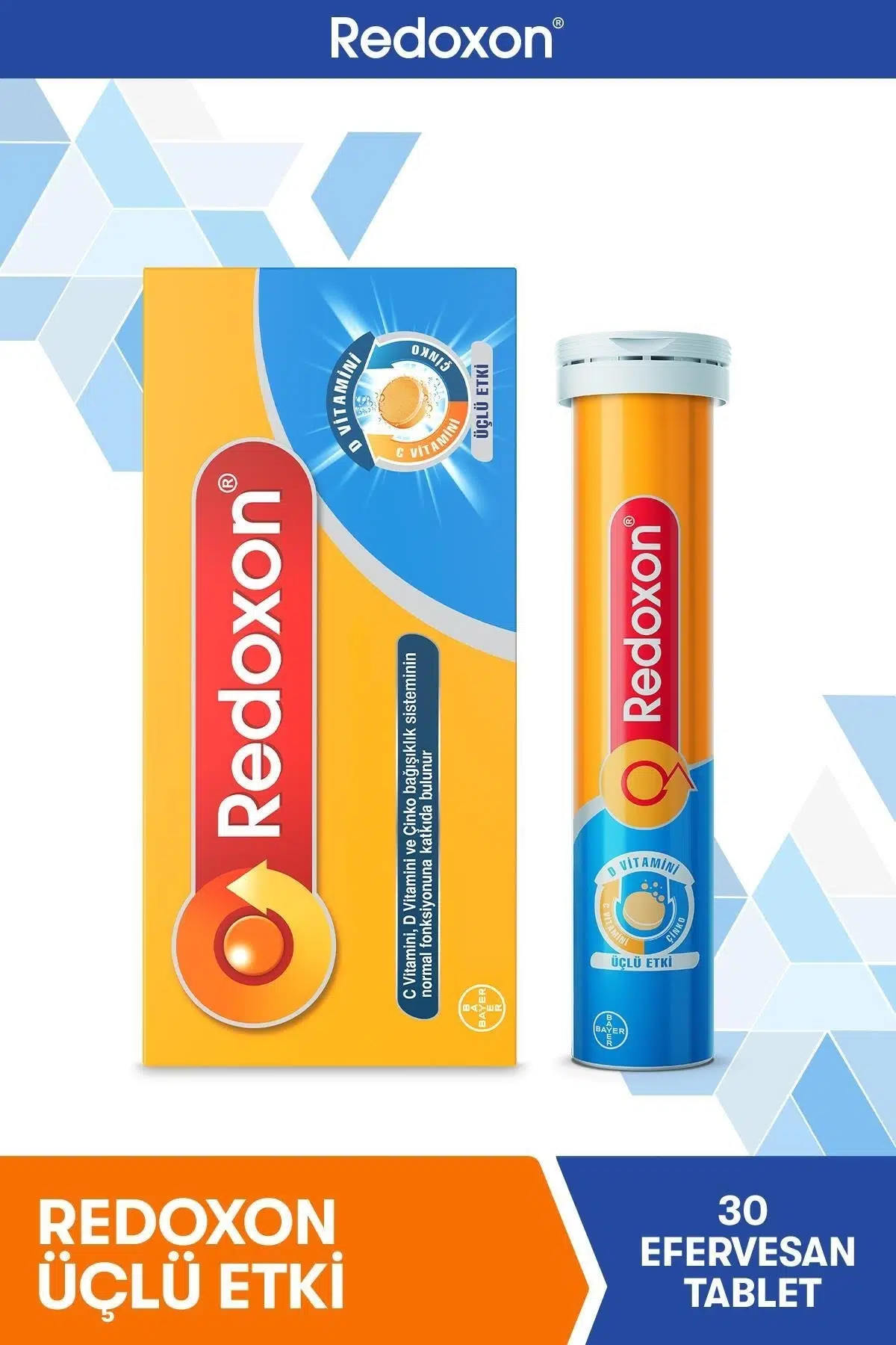 Redoxon 3lü Etki 30 Efervesan Tablet